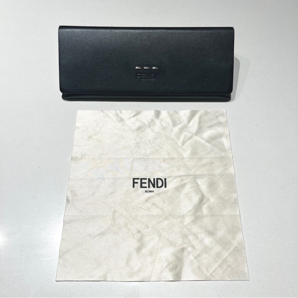 Fendi Accessories - Fendi Black Glasses Case
